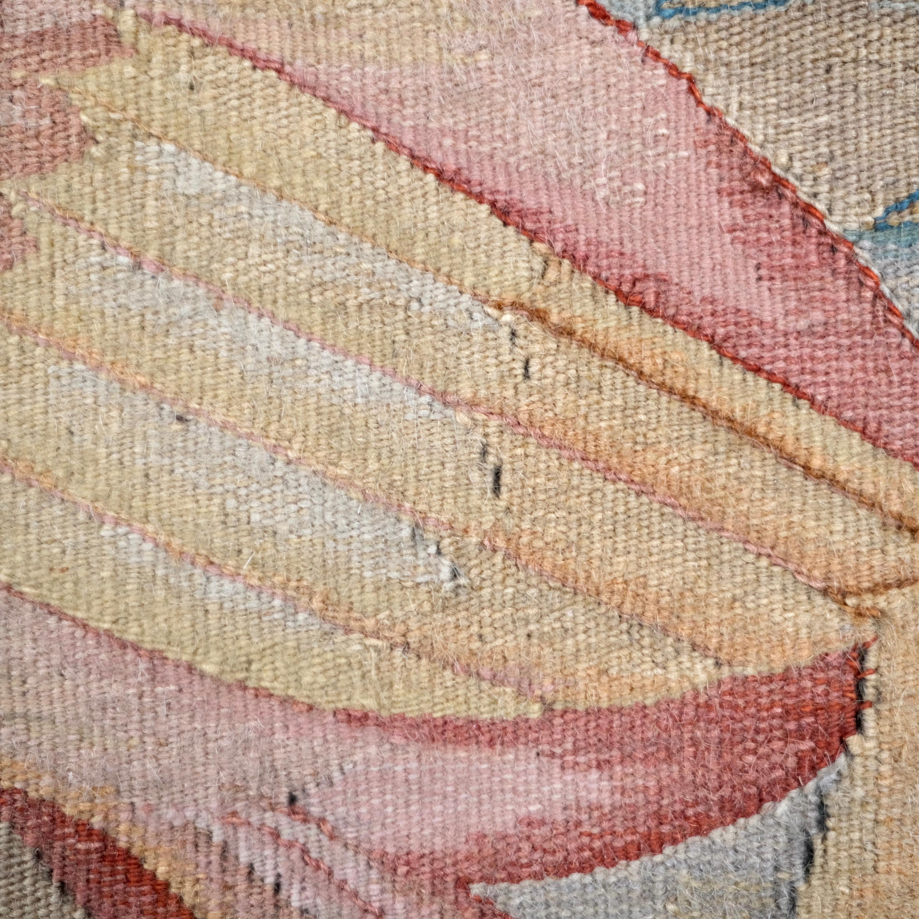 Exotic verdure or chinoiserie tapestry from Aubusson, end of 19th-20th century 10