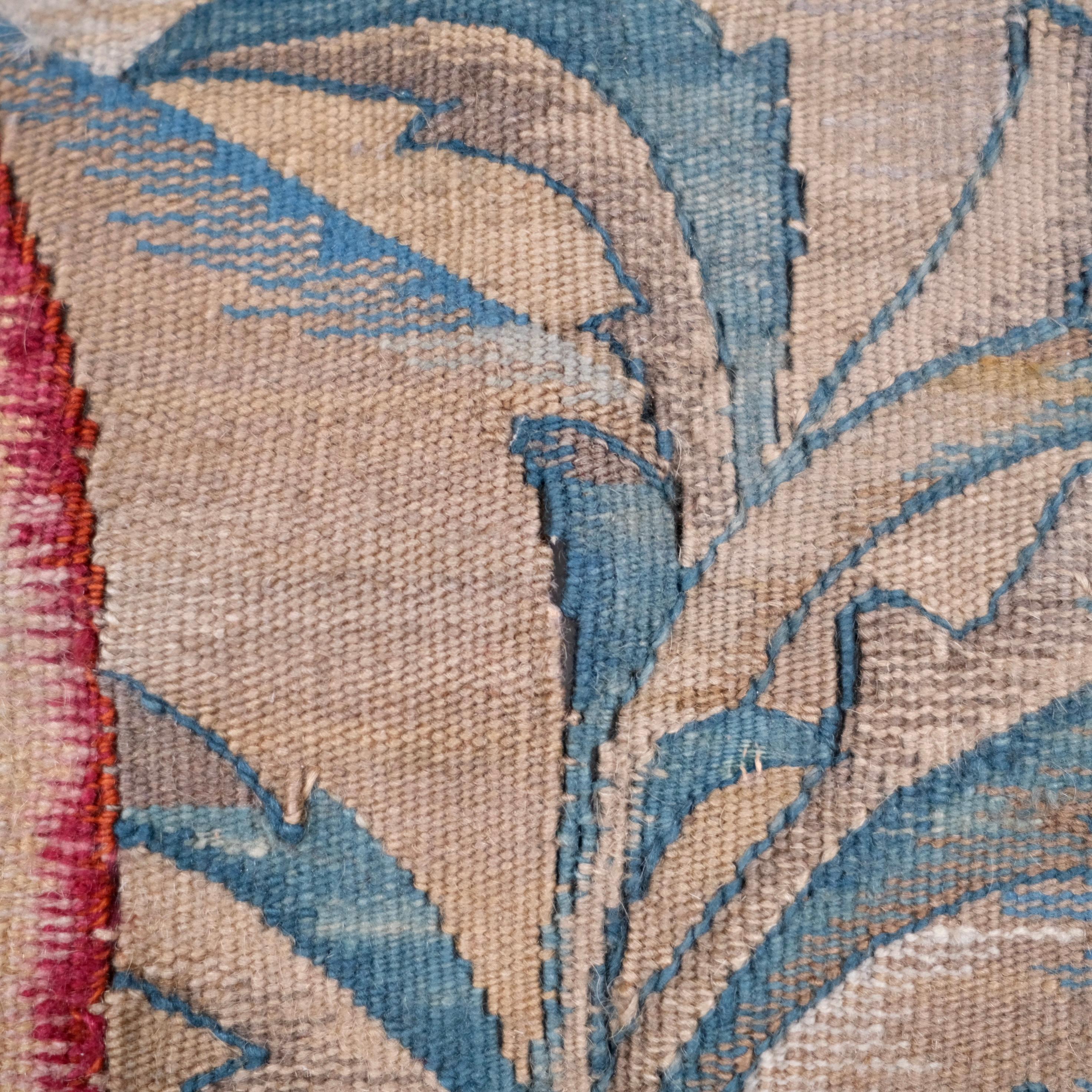 Exotic verdure or chinoiserie tapestry from Aubusson, end of 19th-20th century 11