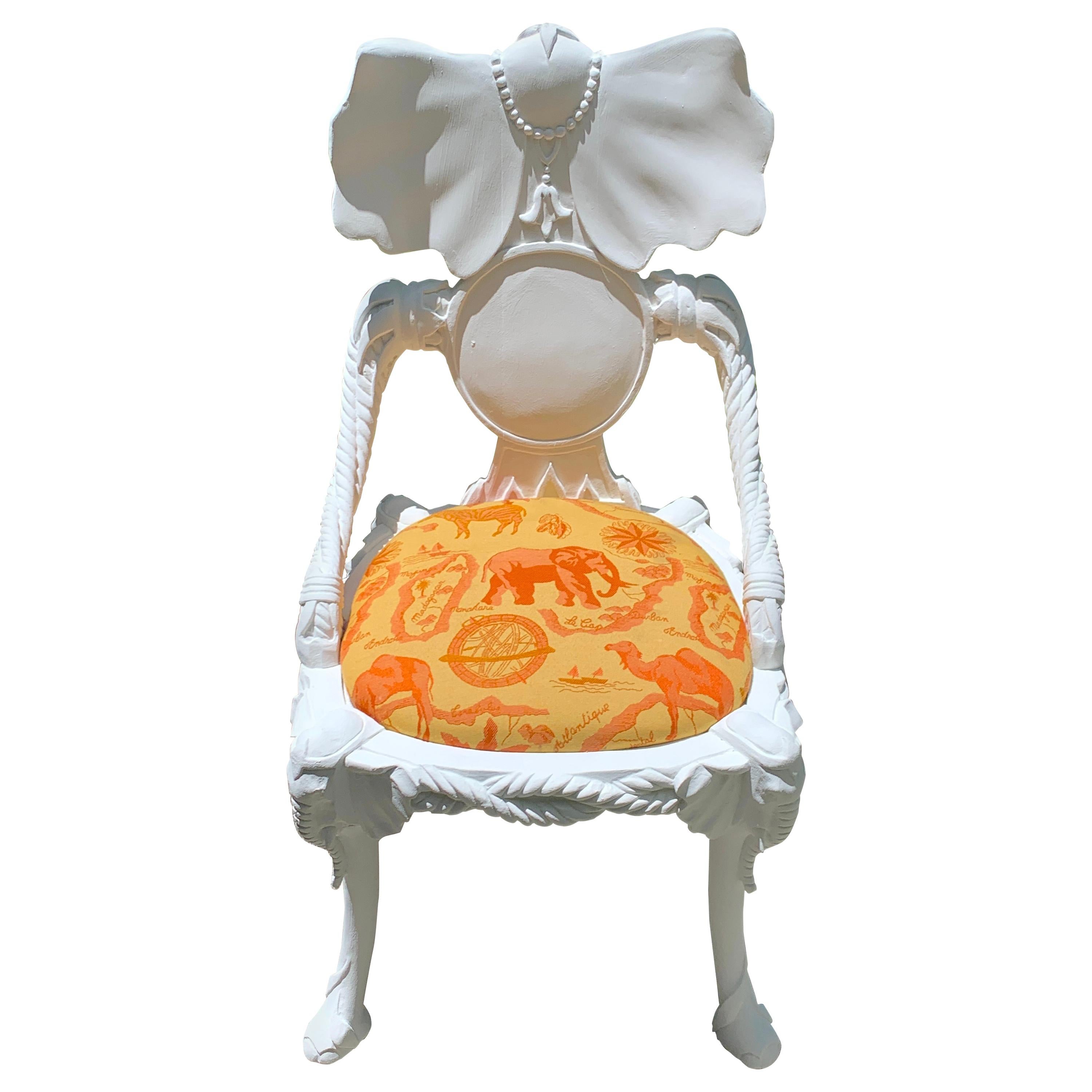 Carved Elephant Chairs For Sale at 1stdibs