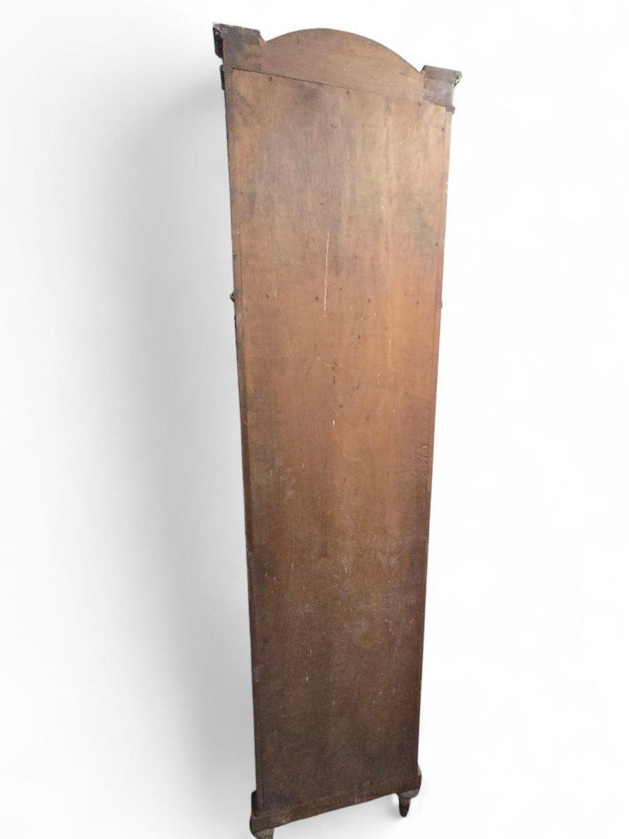 Exotic Wood and Mother-of-Pearl Inlay Longcase Clock – 20th Century For Sale 5