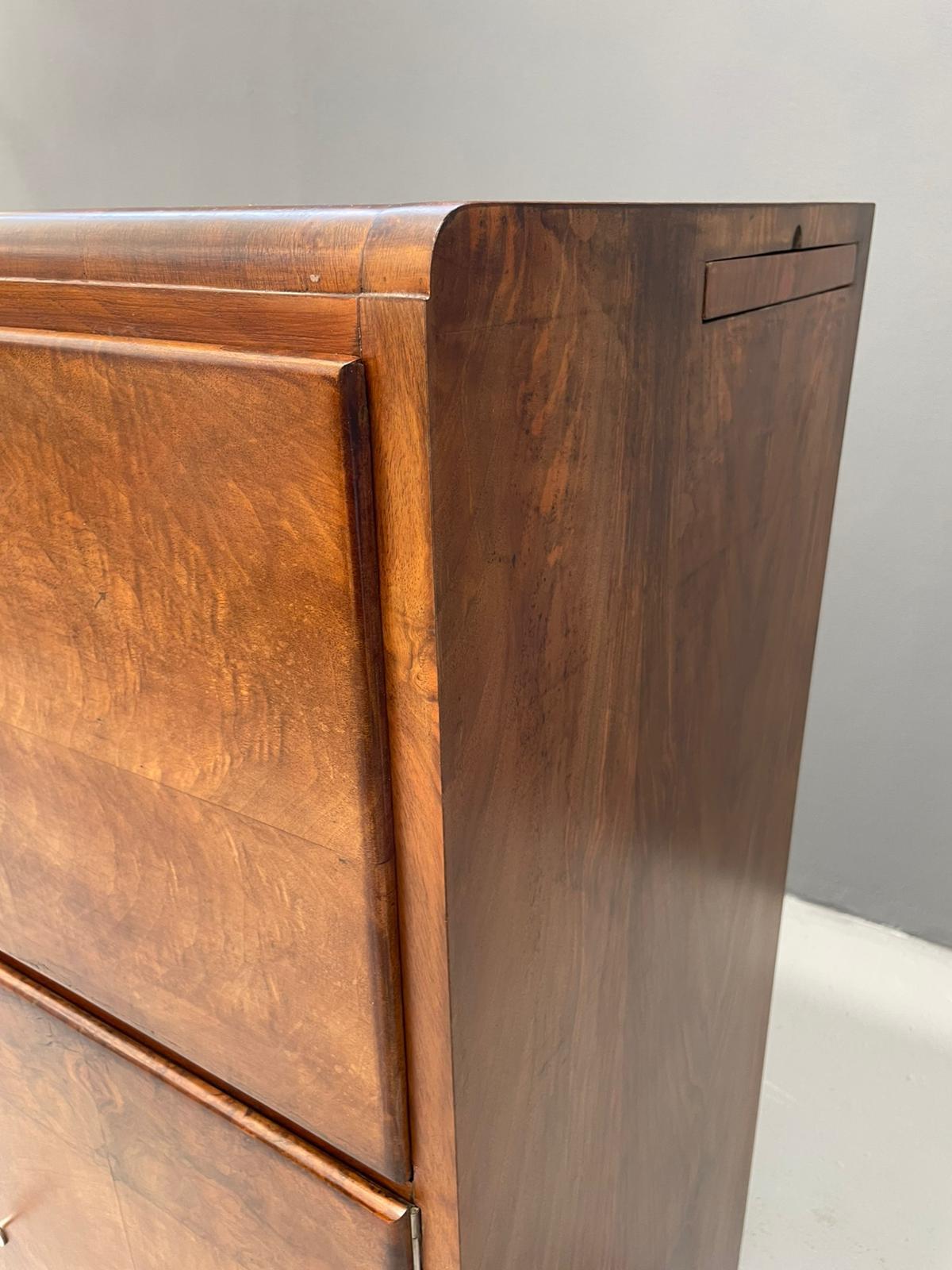 Erweiterbarer Art-Déco-Schreibtisch, 1930er Jahre (Art déco) im Angebot