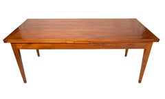 Expandable Biedermeier Dining Table, Cherrywood, Southwest Germany, circa 1820