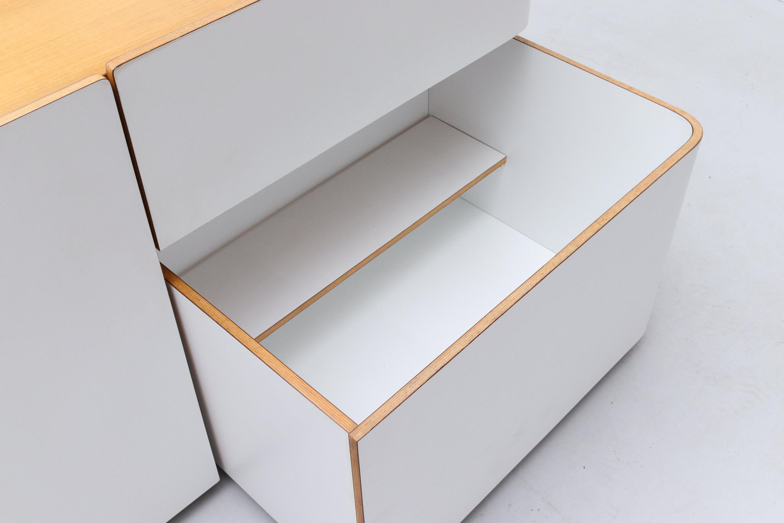 Expandable Desk by Roberto Pamio, Renato Toso & Noti Massari for Stilwood/Italy For Sale 9