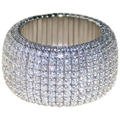 Expandable Diamond Band Ring