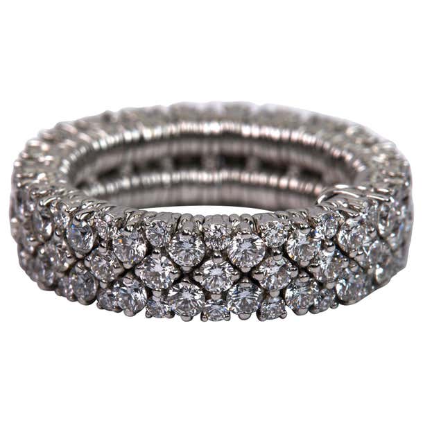 Expandable Diamond Band Ring For Sale at 1stDibs | expandable diamond ...
