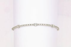 Expandable Diamond Tennis Bracelet 2 Carat