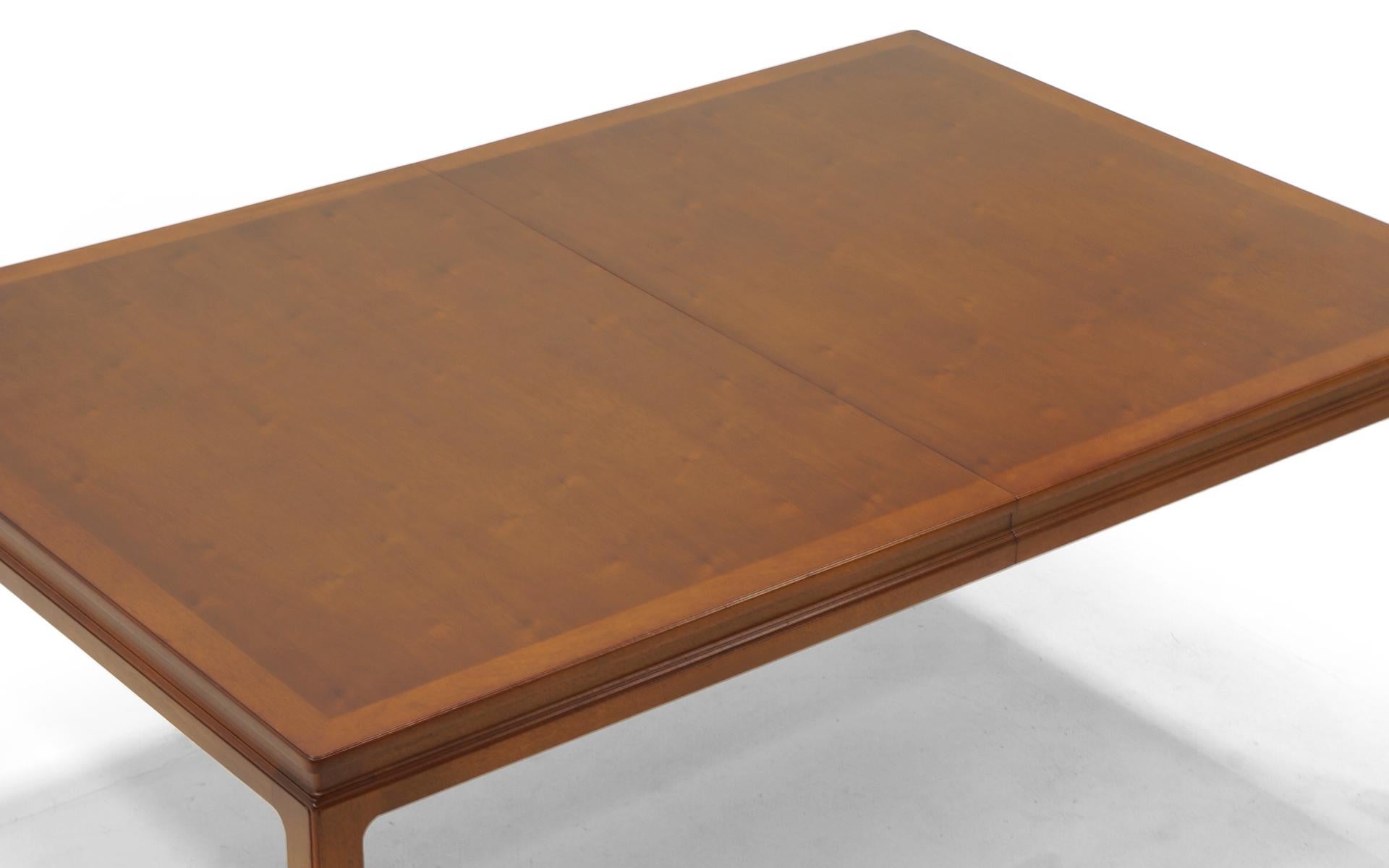 Expandable Dining Table by Edward Wormley for Dunbar, Beautiful Condition 2