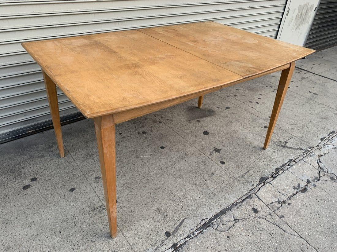 Mid-Century Modern Expandable Dining Table by Heywood Wakefield