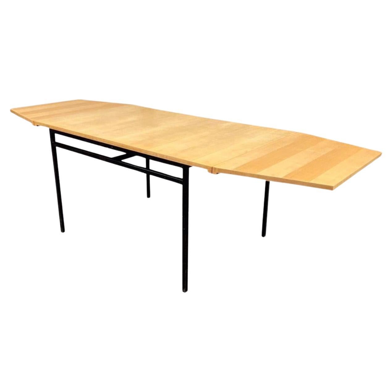Expandable Dining Table by Pierre Guariche & A.R.P For Sale
