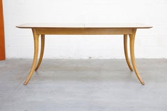 Expandable Dining Table by T.H. Robsjohn-Gibbings for Widdicomb, 1957, Signed