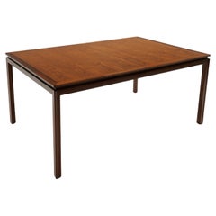 Vintage Expandable Dining Table in Mahogany by Edward Wormley. Expertly Refinished