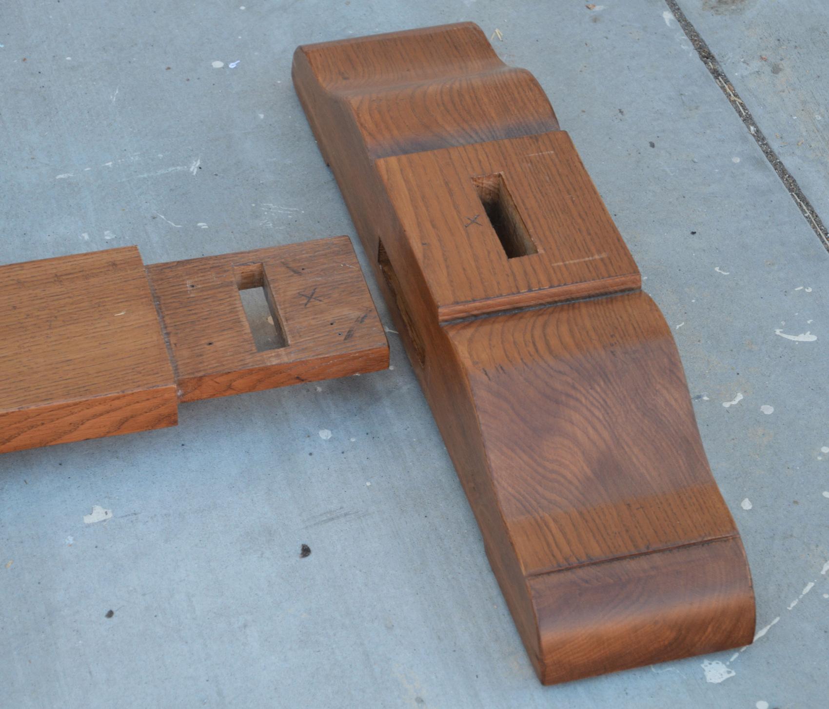 Expandable Dining Table Made from Rift Sawn Oak Custom Made By Petersen Antiques For Sale 8