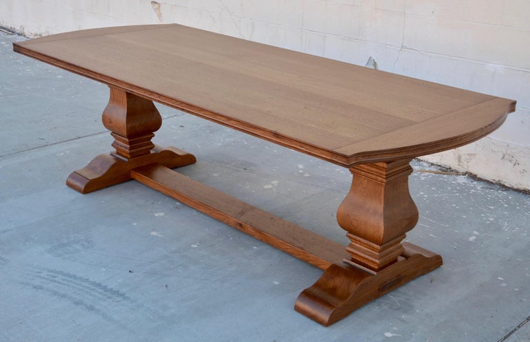 This classically designed dining table is seen here in 96