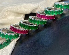 Expandable Emerald Oval Band 6.85 CT