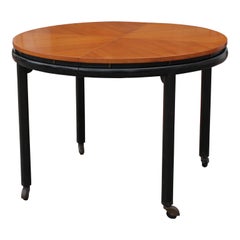Expandable Oval Table by Michael Taylor for Baker New World Collection