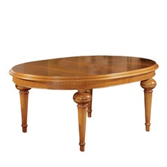 Expandable Oval Table
