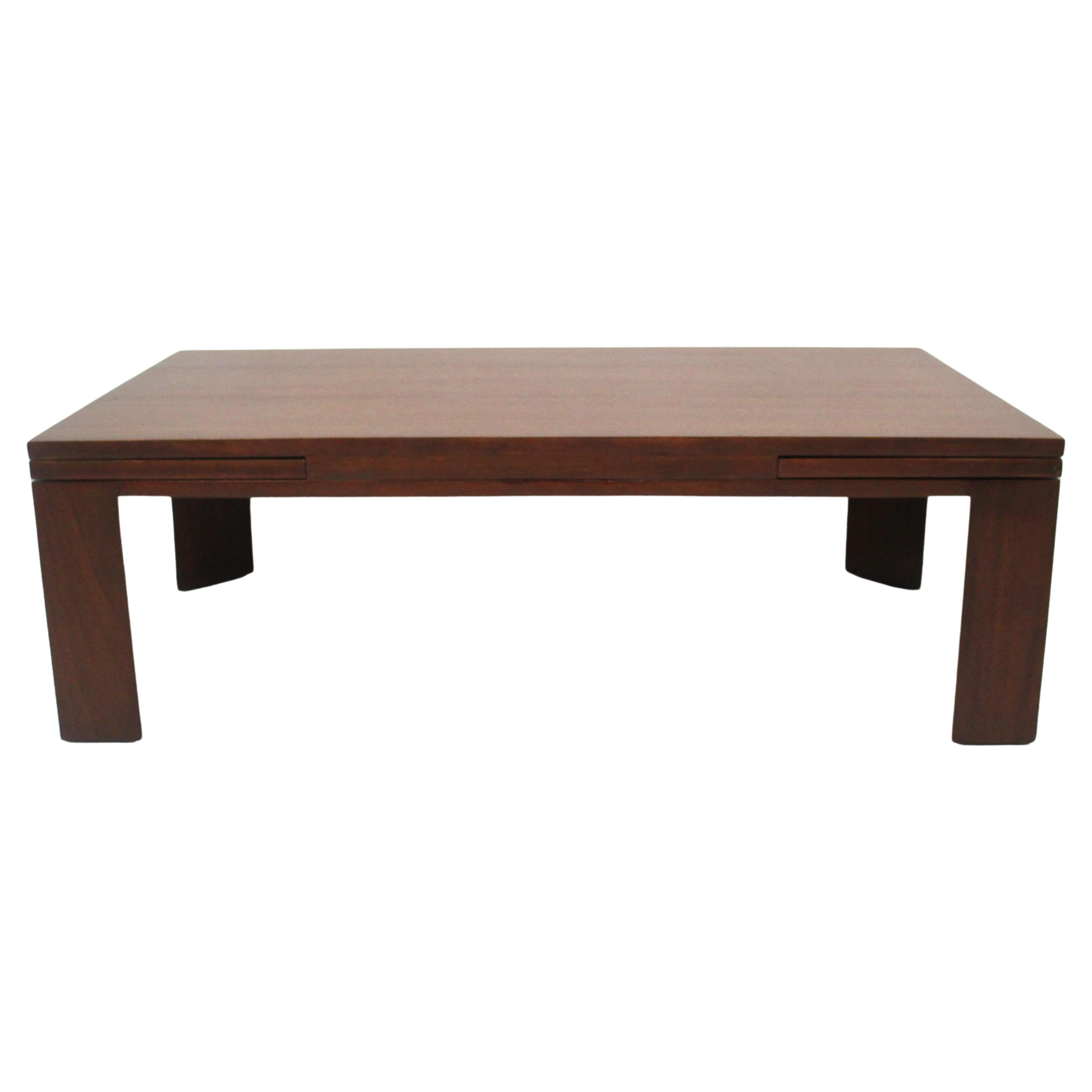 Table basse de réfectoire extensible par Edward Wormley pour Dunbar  en vente