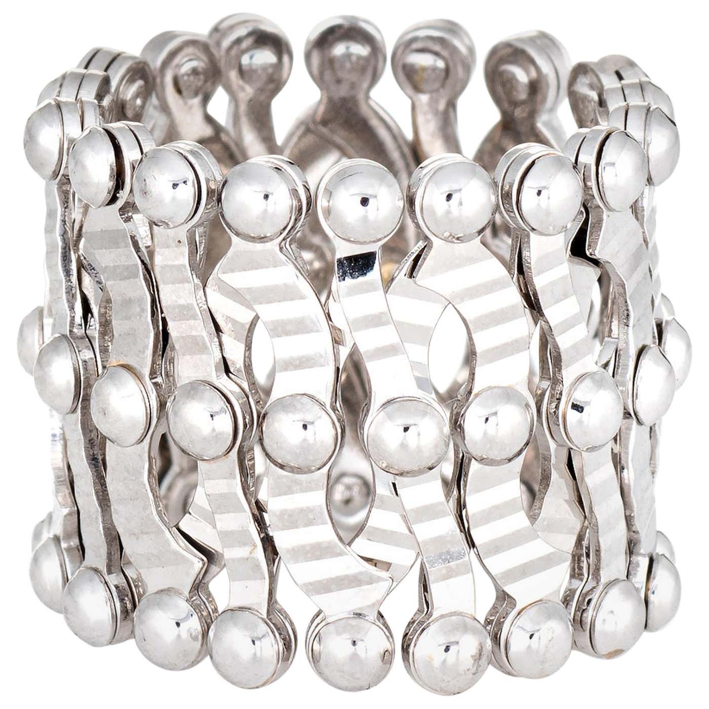 Expandable Ring to Bracelet 14 Karat Gold Estate Jewelry Flexible ...