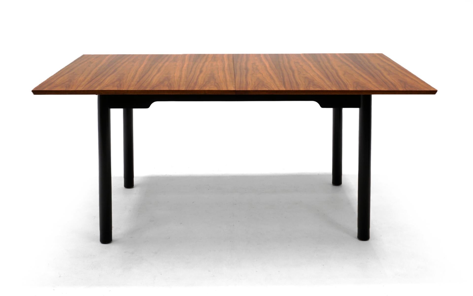 Expandable Rosewood Dining Table by Edward Wormley for Dunbar, Excellent In Excellent Condition In Kansas City, MO