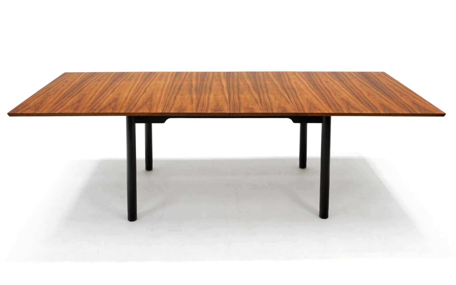 Mid-20th Century Expandable Rosewood Dining Table by Edward Wormley for Dunbar, Excellent