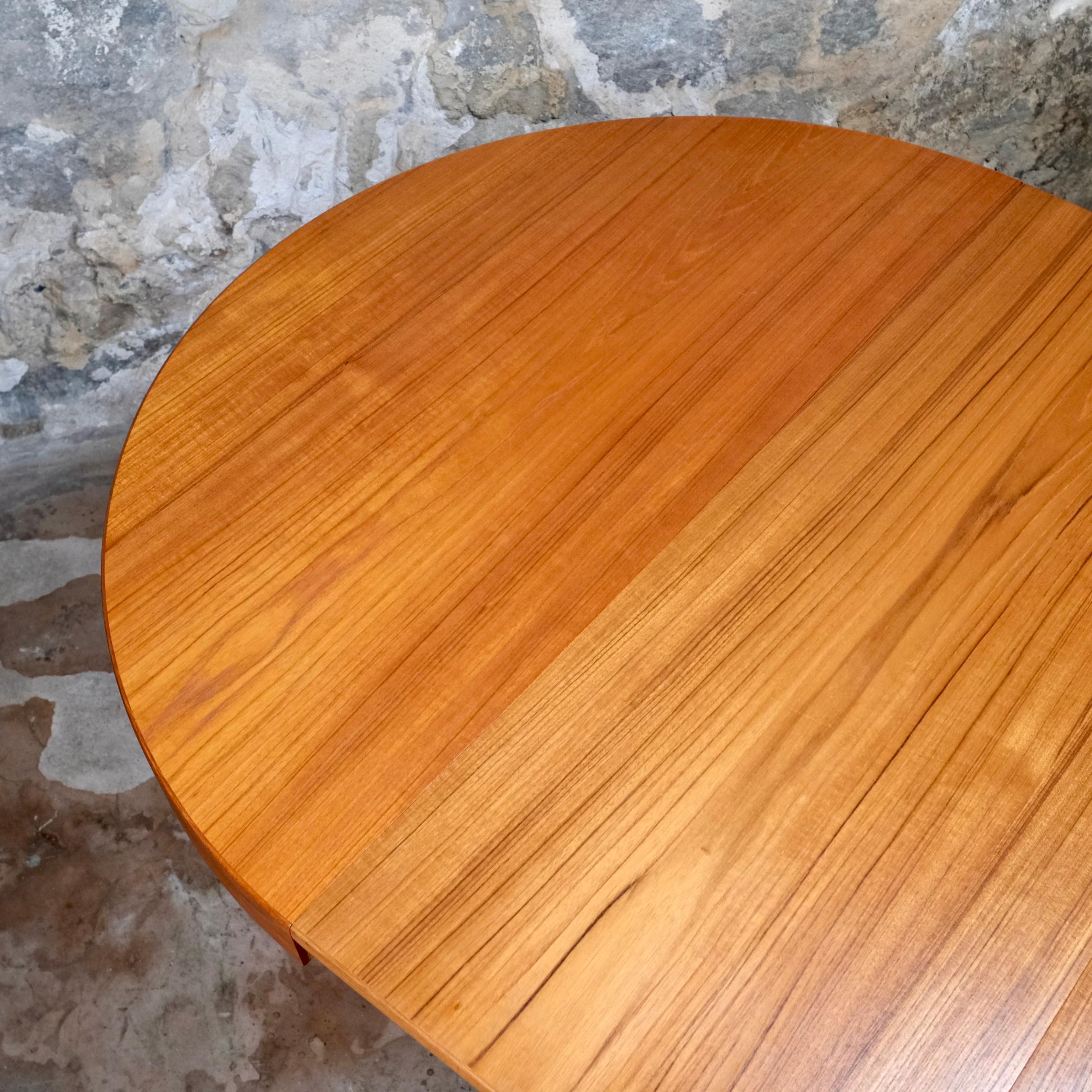 Table extensible par Harry Ostergaard pour Randers Mobelfabrik, Danemark, années 1960 en vente 4