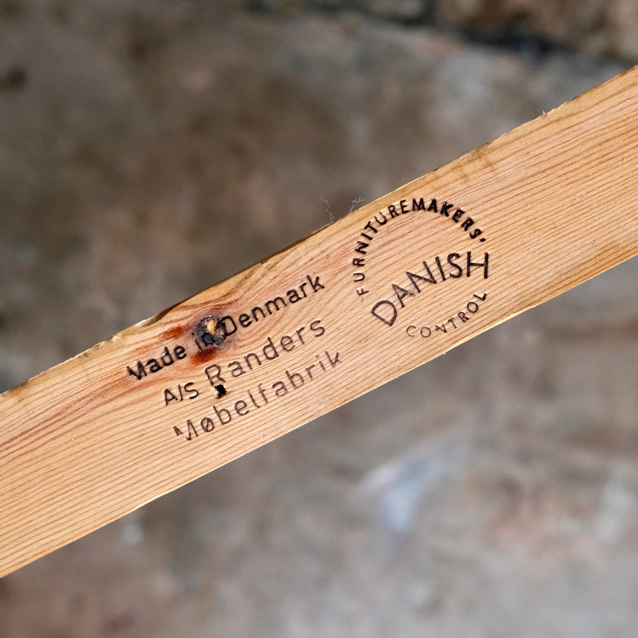 Table extensible par Harry Ostergaard pour Randers Mobelfabrik, Danemark, années 1960 en vente 8