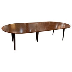 Vintage Expandable Tawi Wood Dinning Table by Edward Wormley for Dunbar, 1954