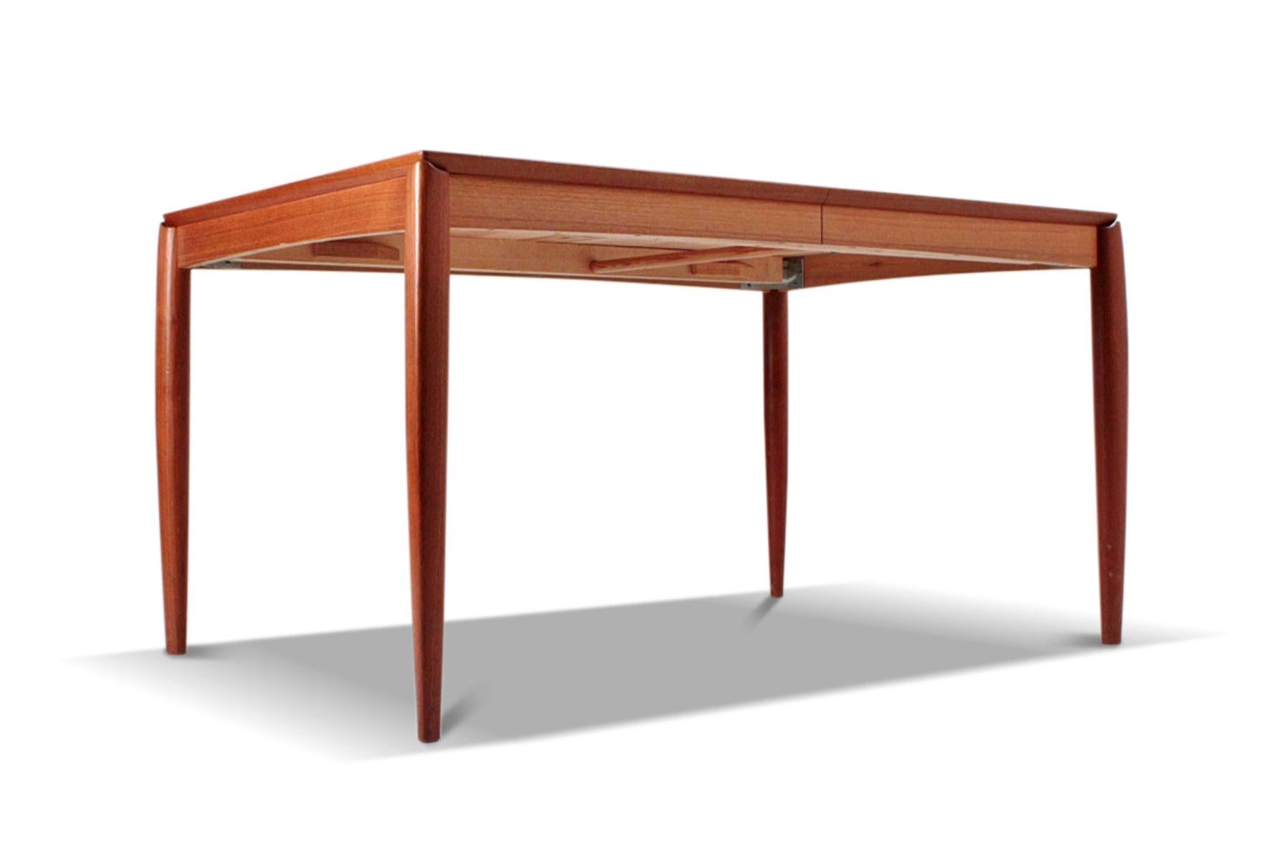 Expandable Teak Dining Table by H.w. Klein 5