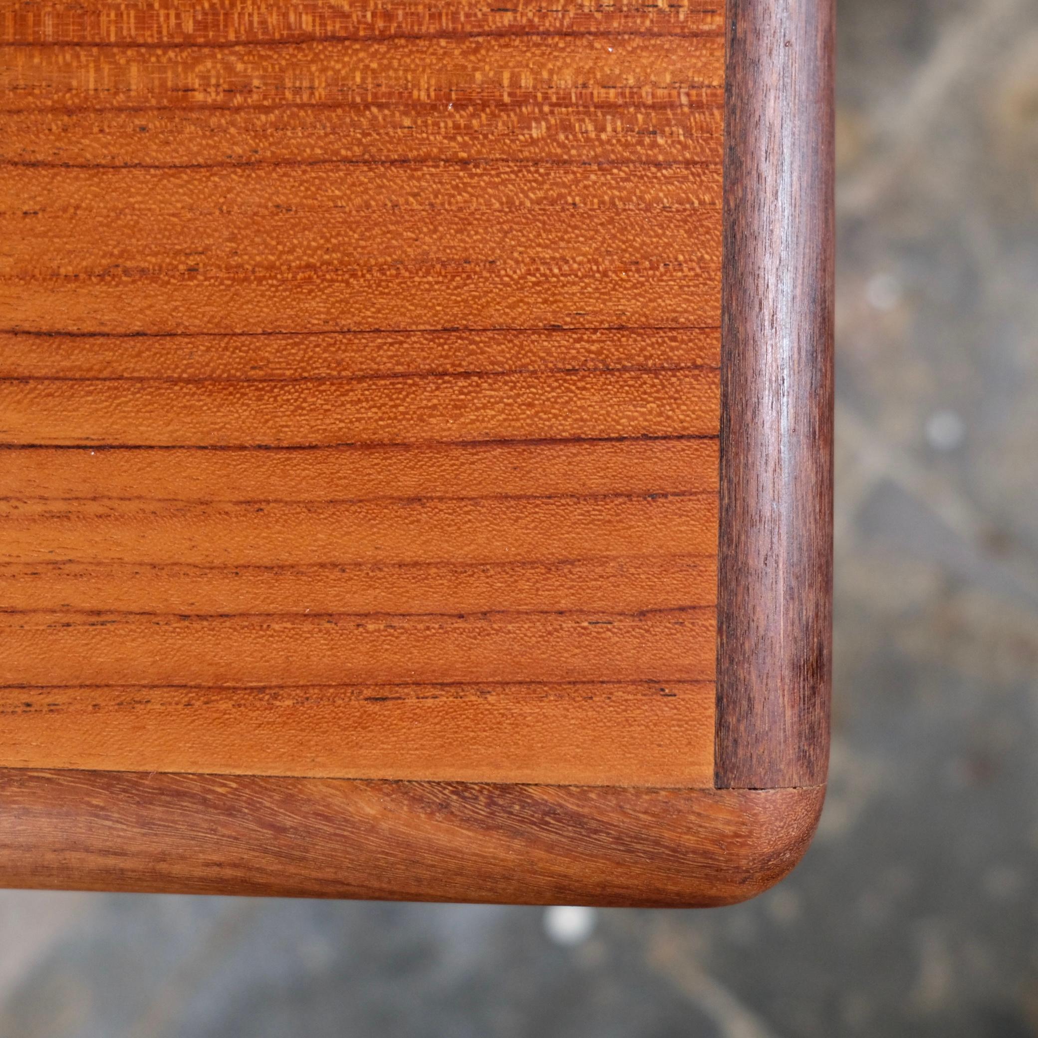 Expandable teak dining table by Johannes Andersen for Uldum Mobelfabrik, 1960s 4