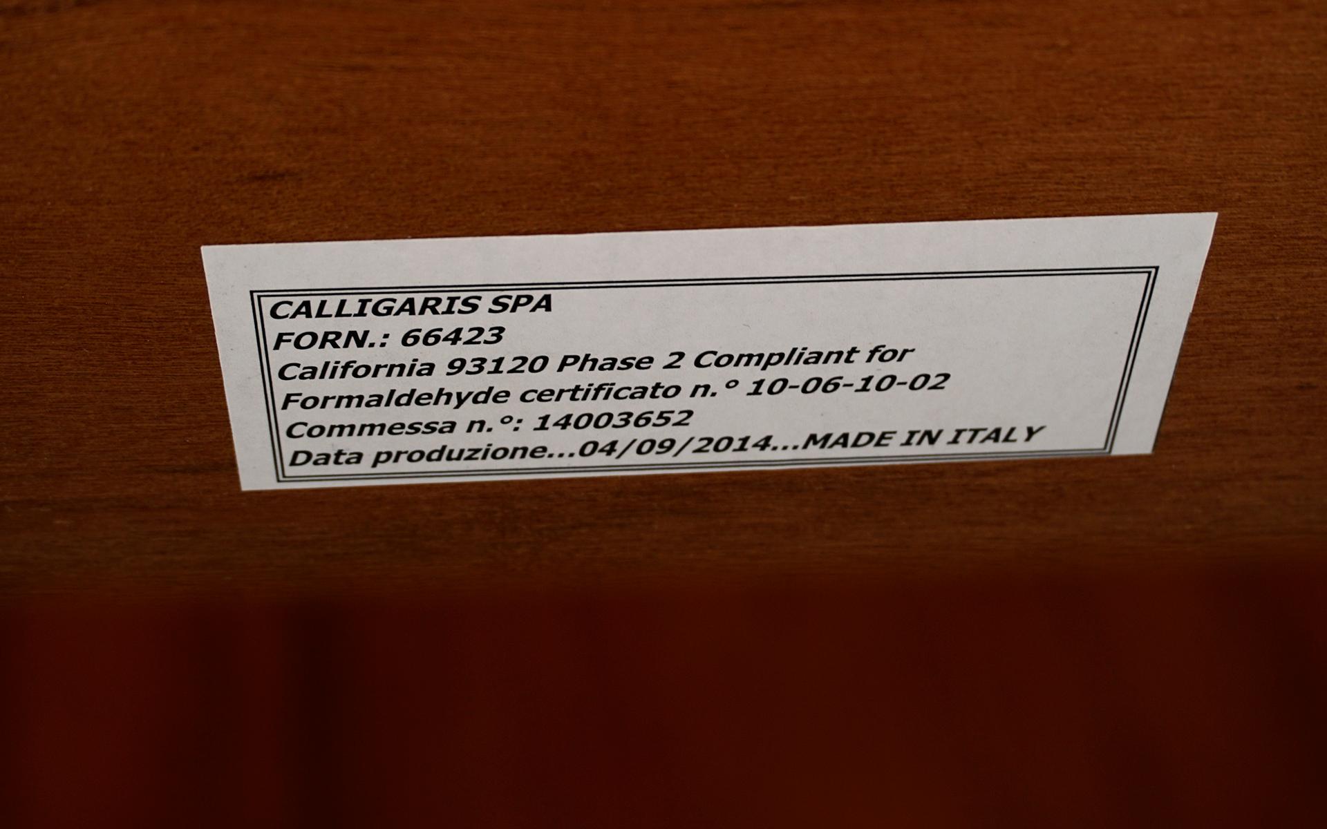 Expandable Walnut and Chrome Dining Table by Calligaris, Italy.  See video! 4