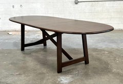 Eva Dining Table in Walnut (Expandable)