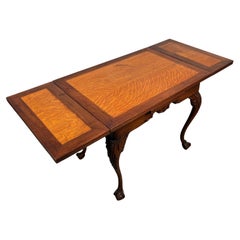 Expanding Chippendale-Style Side Table