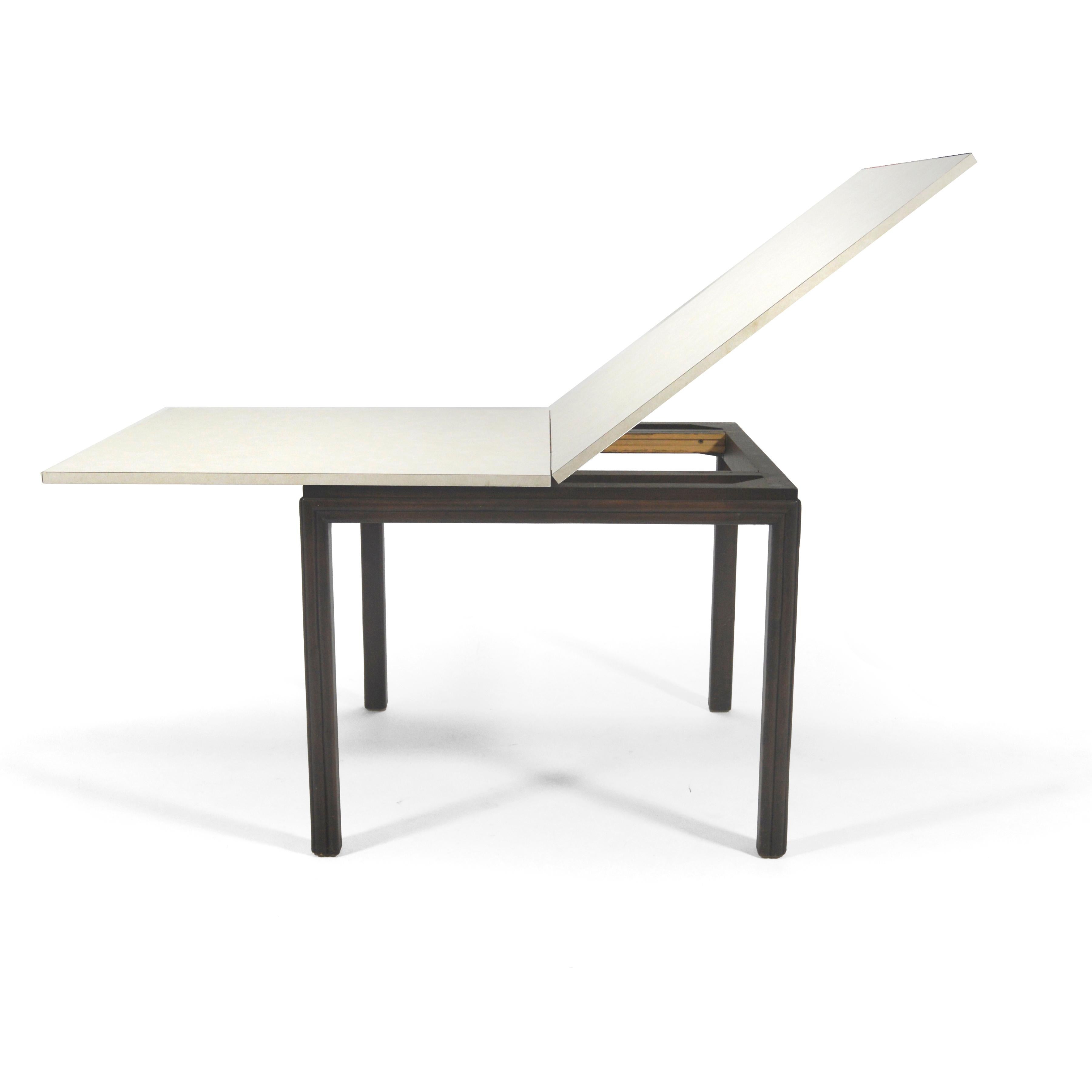 Mid-20th Century Expanding / Flip-Top Table in the Manner of Harvey Probber