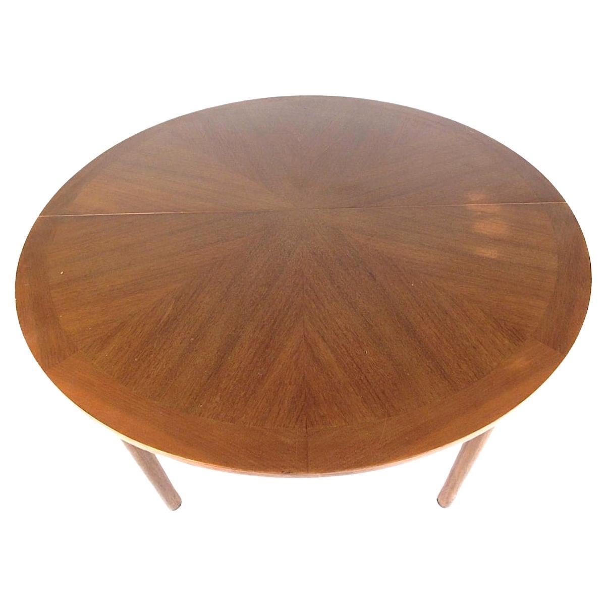 Expanding Mid-Century Dining Table For Sale