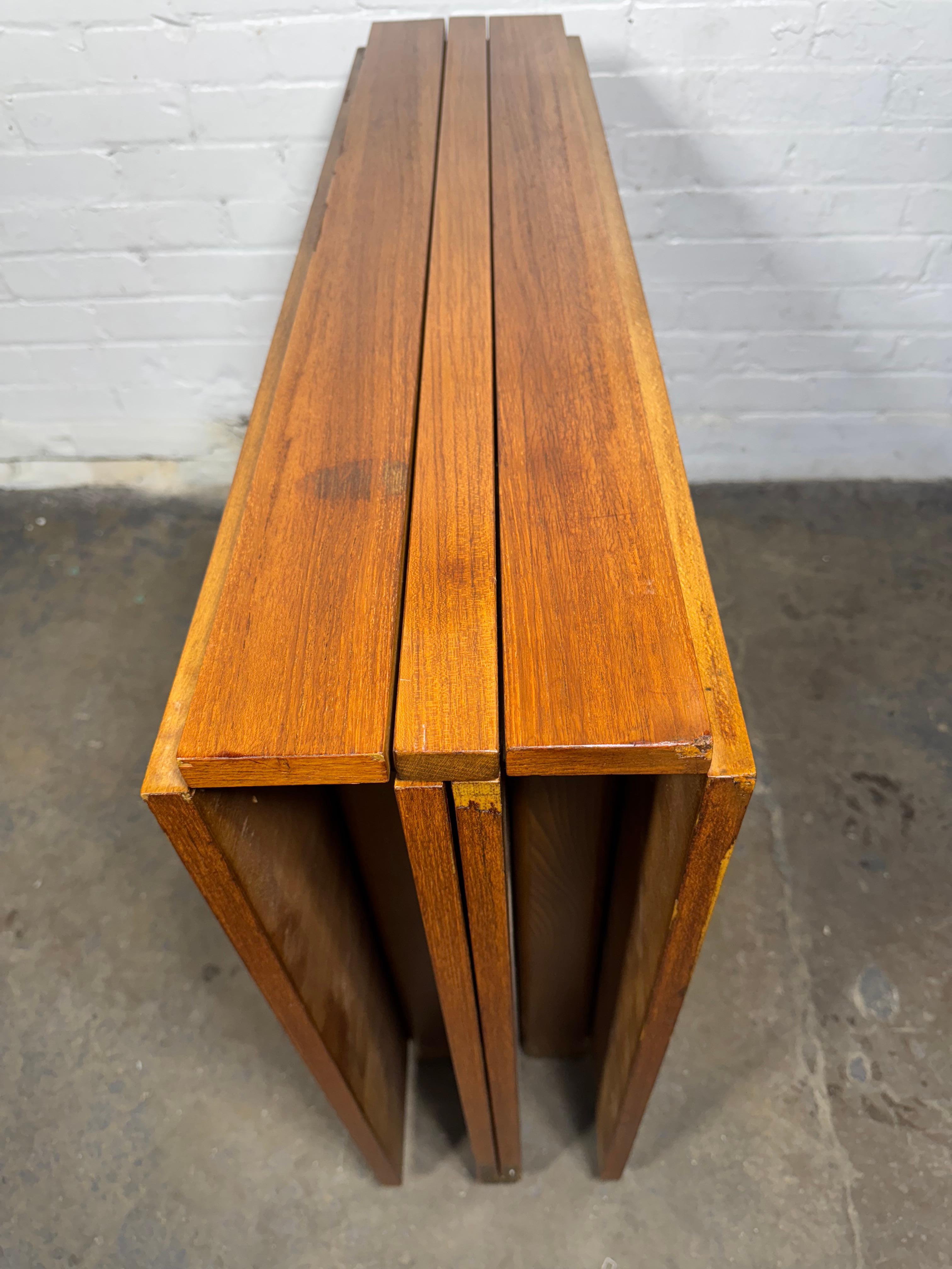Expanding Teak / Oak 'Maria' Table attributed to Bruno Mathsson, Classic Modern For Sale 5