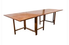 Expanding Teak / Oak 'Maria' Table attributed to Bruno Mathsson, Classic Modern
