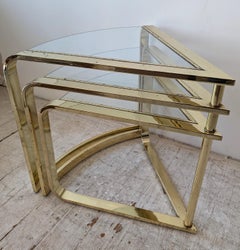 Expanding Three Tier Coffee Table by Design Institute of America 'Dia', 1980