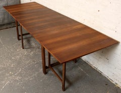 Expanding Walnut 'Maria' Table By Bruno Mathsson