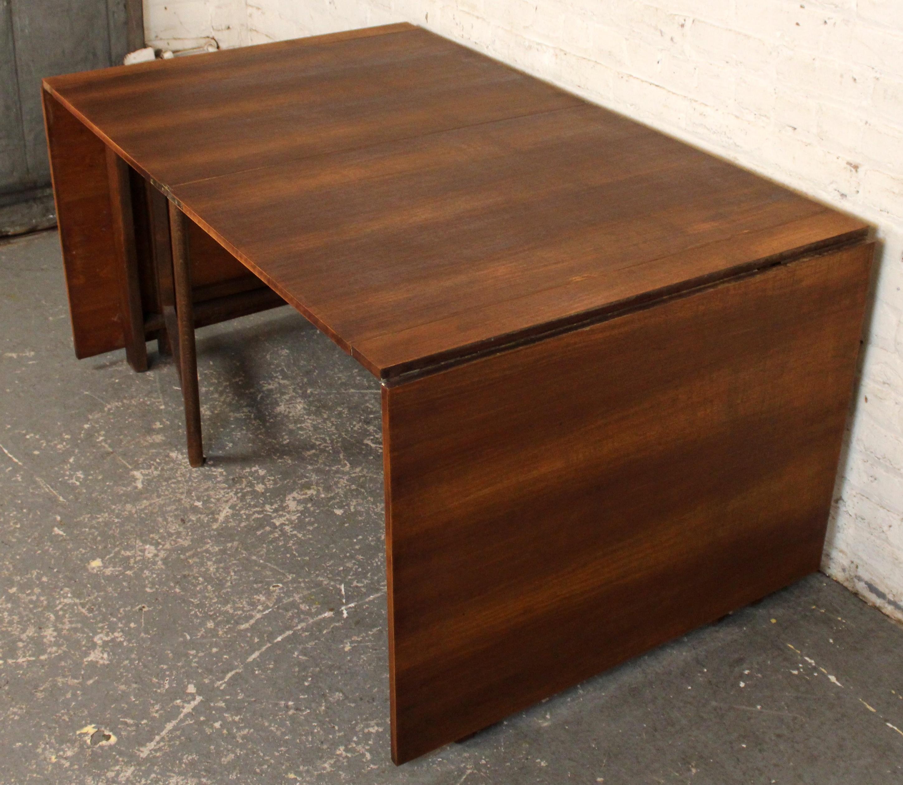 Wood Expanding Walnut 'Maria' Table By Bruno Mathsson For Sale