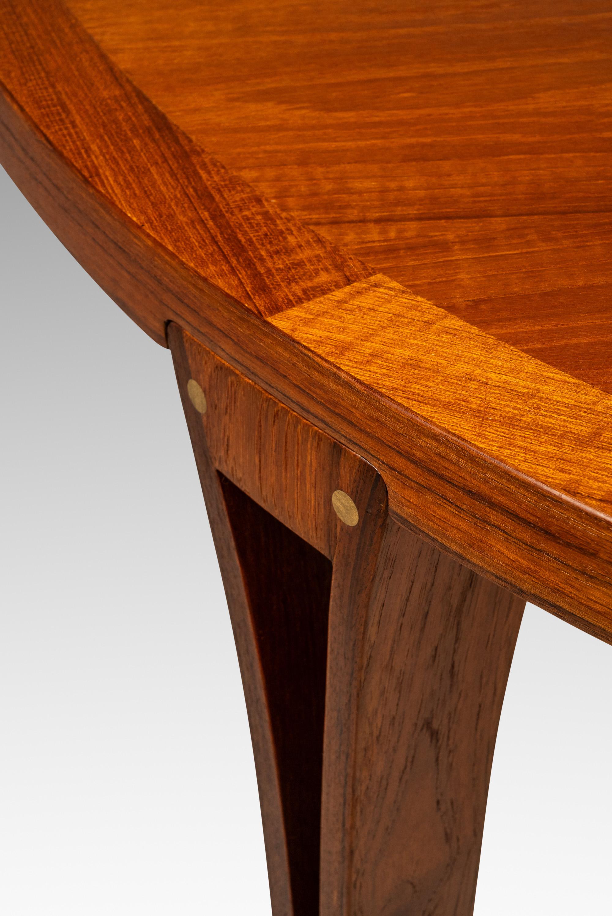 Table de salle à manger Expansion par Sven Ellekaer pour Heltborg Mobler, Danemark, c. 1960s en vente 6