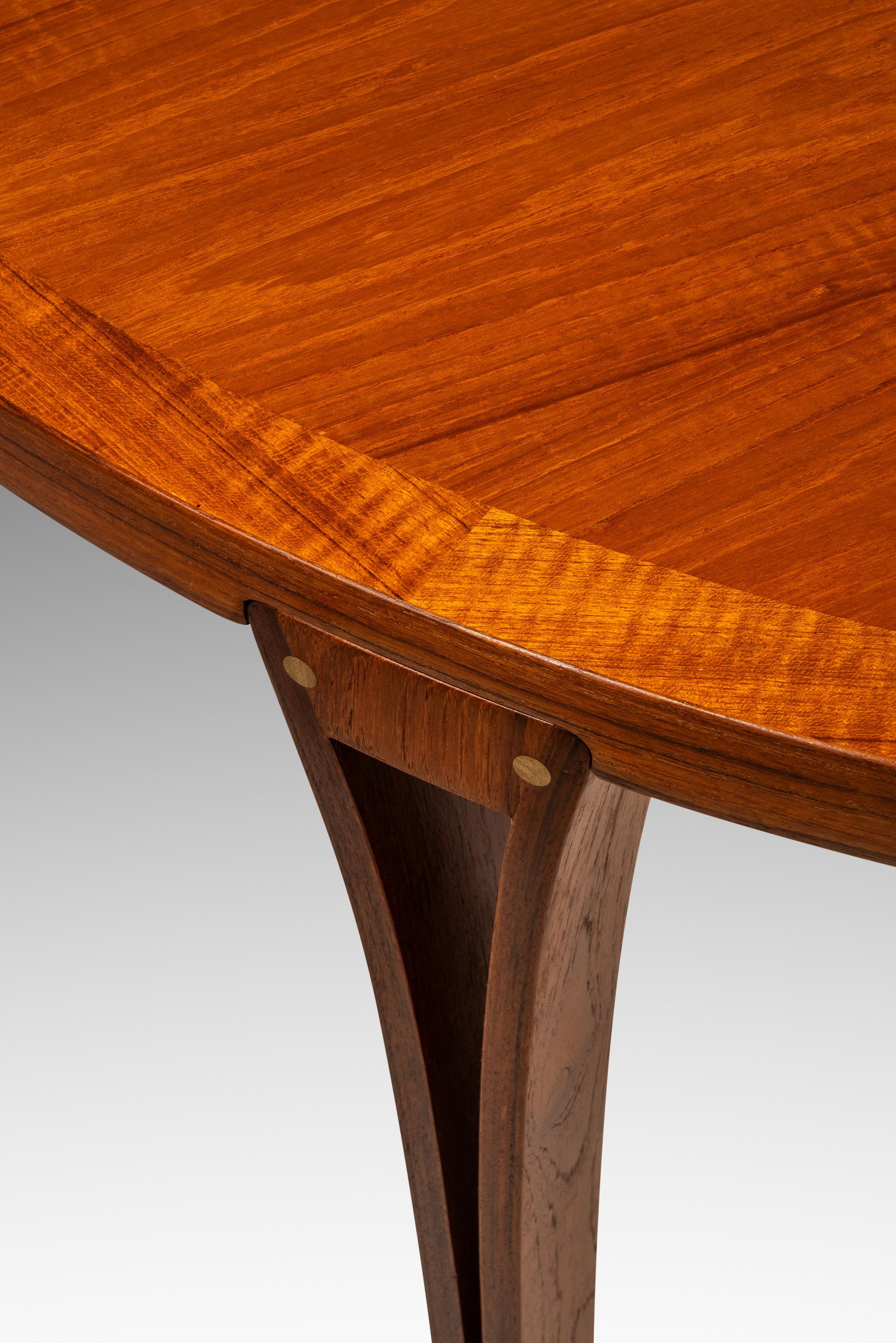 Table de salle à manger Expansion par Sven Ellekaer pour Heltborg Mobler, Danemark, c. 1960s en vente 9