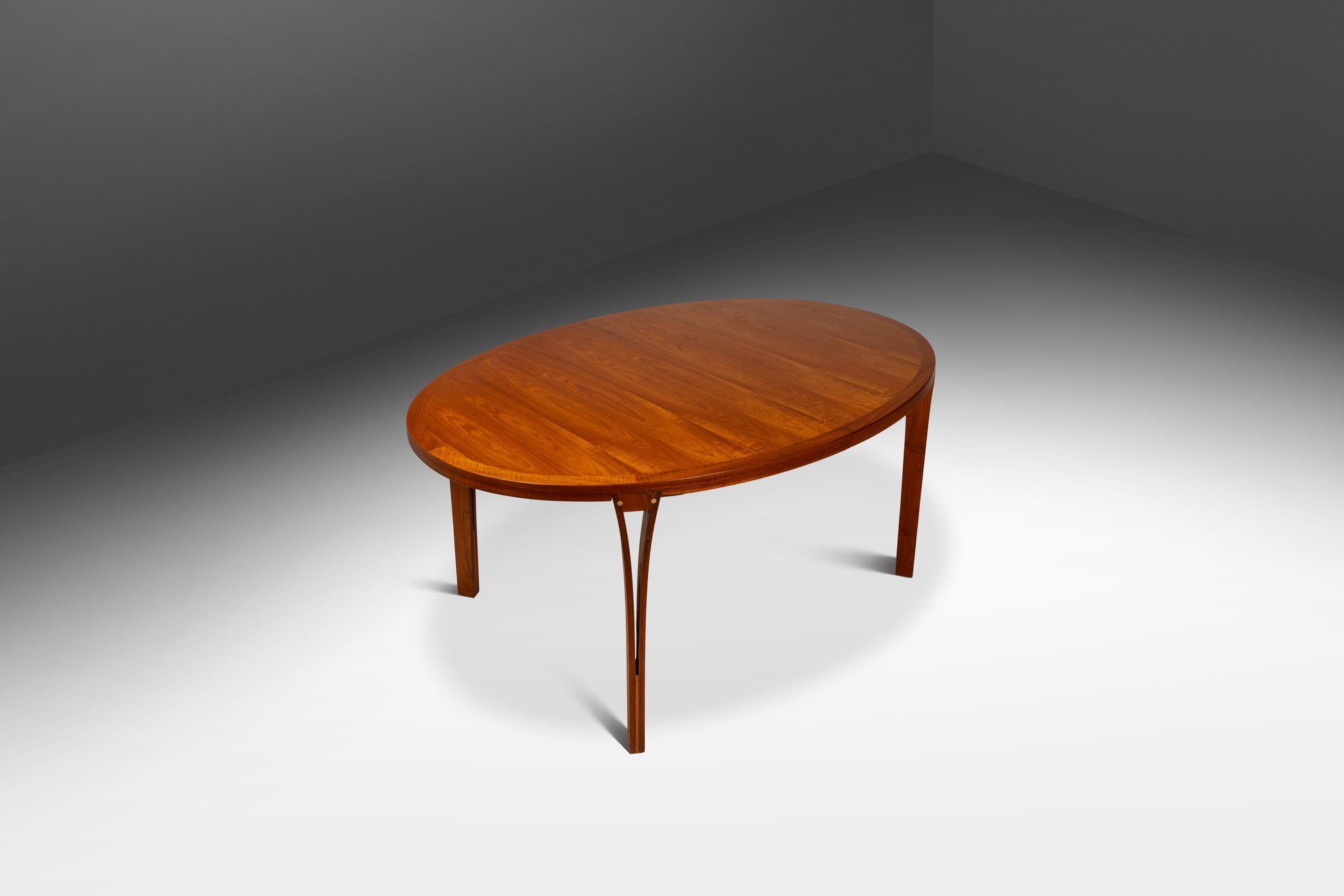 Mid-Century Modern Table de salle à manger Expansion par Sven Ellekaer pour Heltborg Mobler, Danemark, c. 1960s en vente