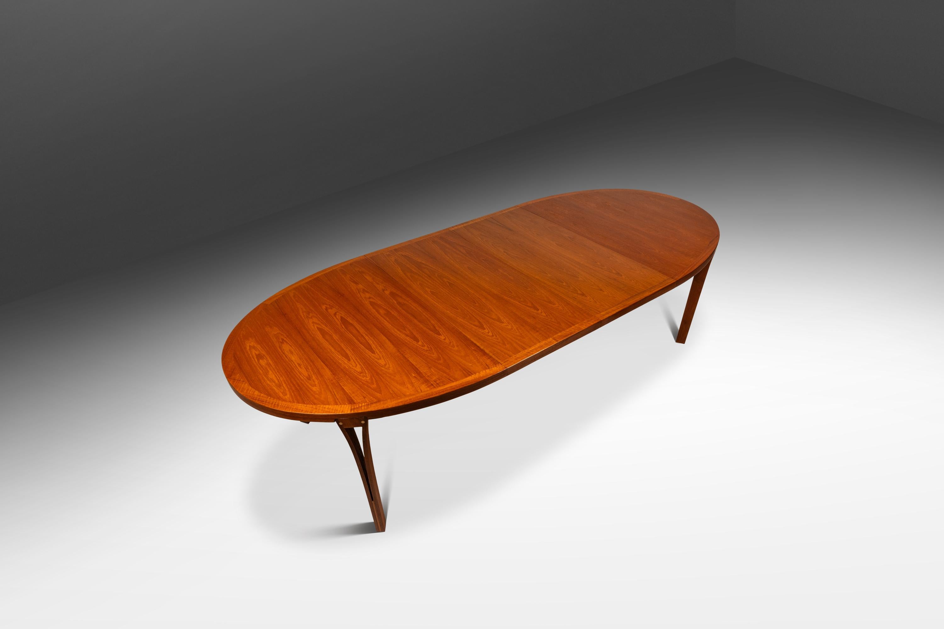 Danois Table de salle à manger Expansion par Sven Ellekaer pour Heltborg Mobler, Danemark, c. 1960s en vente