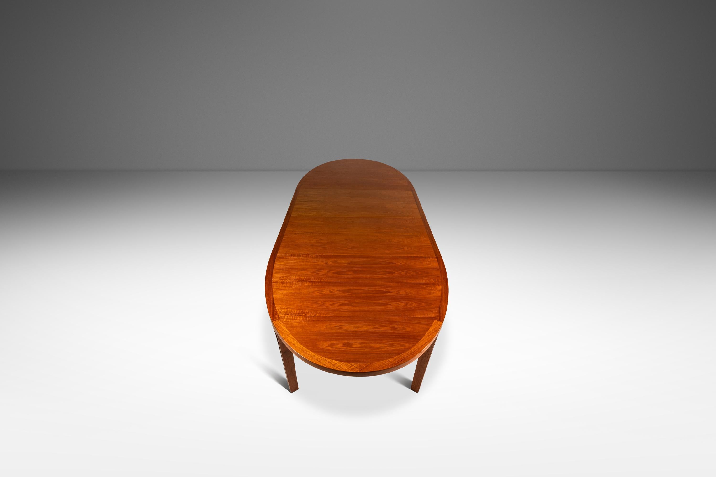 Table de salle à manger Expansion par Sven Ellekaer pour Heltborg Mobler, Danemark, c. 1960s Bon état - En vente à Deland, FL