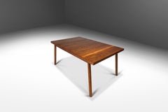 Expansion Dining Table in Walnut by T.H. Robsjohn-Gibbings for Widdicomb, 1950's