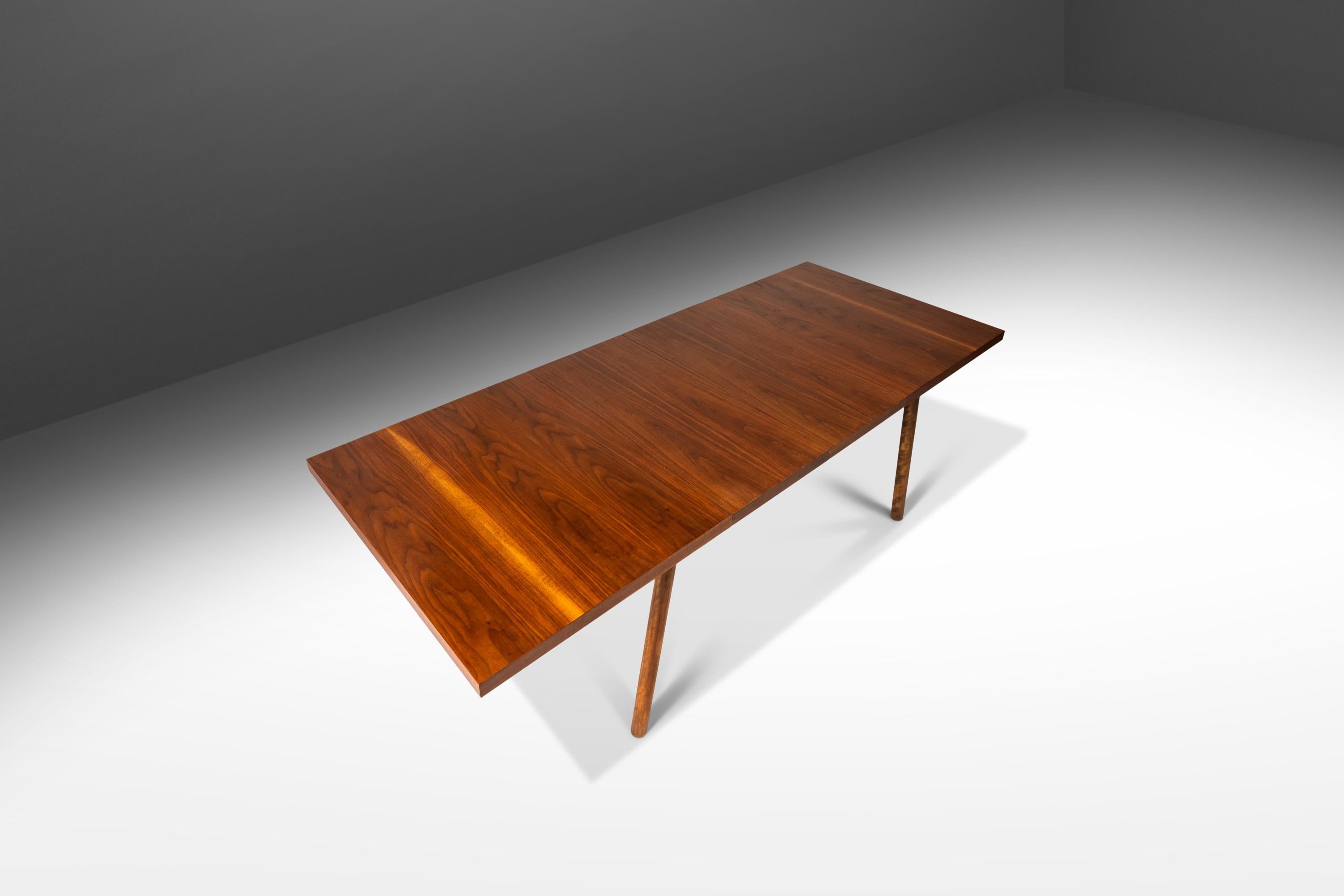 American Expansion Dining Table in Walnut by T.H. Robsjohn-Gibbings for Widdicomb, 1950's