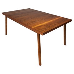 Expansion Dining Table in Walnut by T.H. Robsjohn-Gibbings for Widdicomb, 1950's