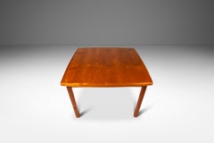 Mesa de comedor extensible con tableros escamoteables de teca de D-SCAN, c. 1970