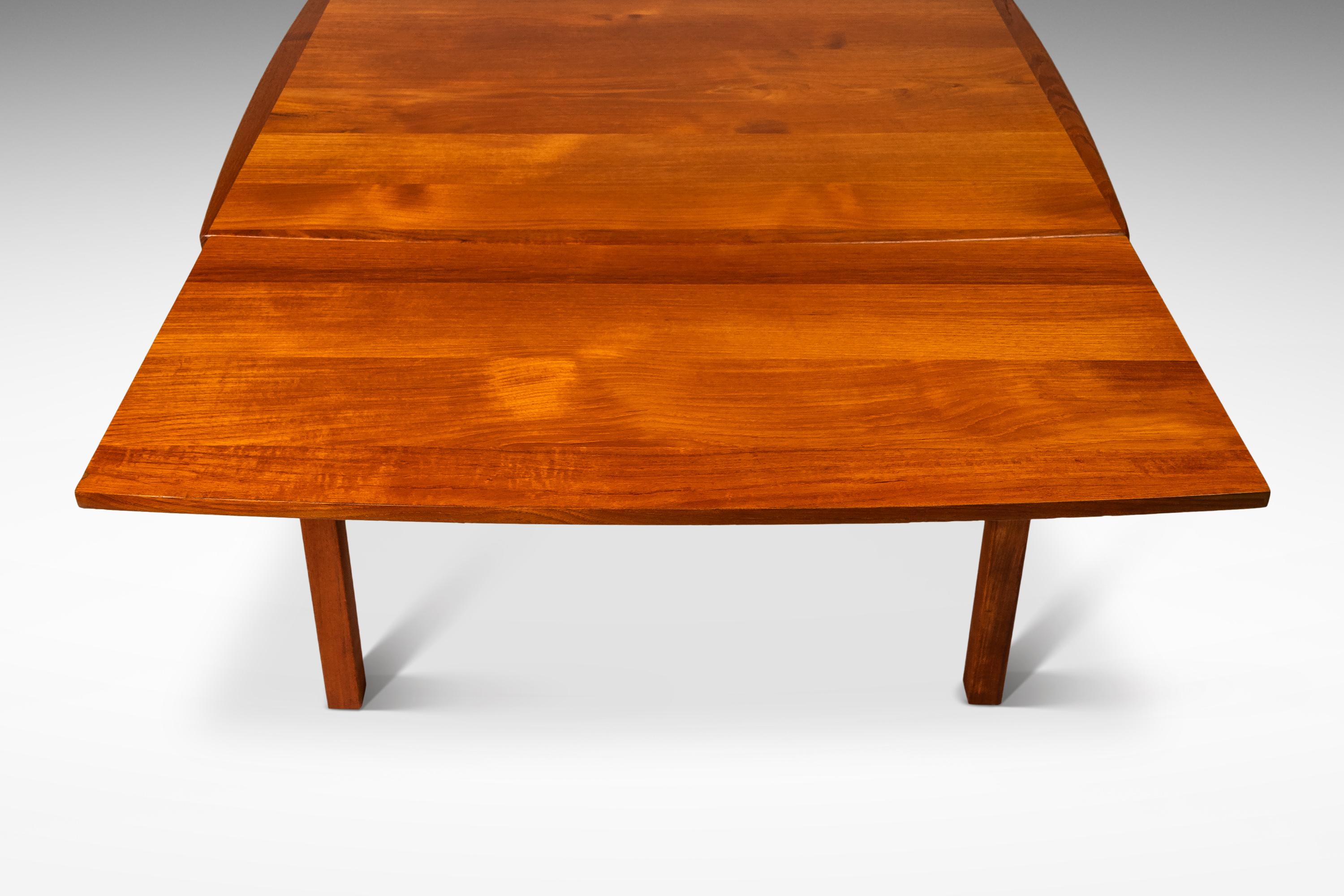Expansion Dining Table w/ Stow-in-Table Leaves in Teak by D-SCAN, c. 1970's For Sale 1