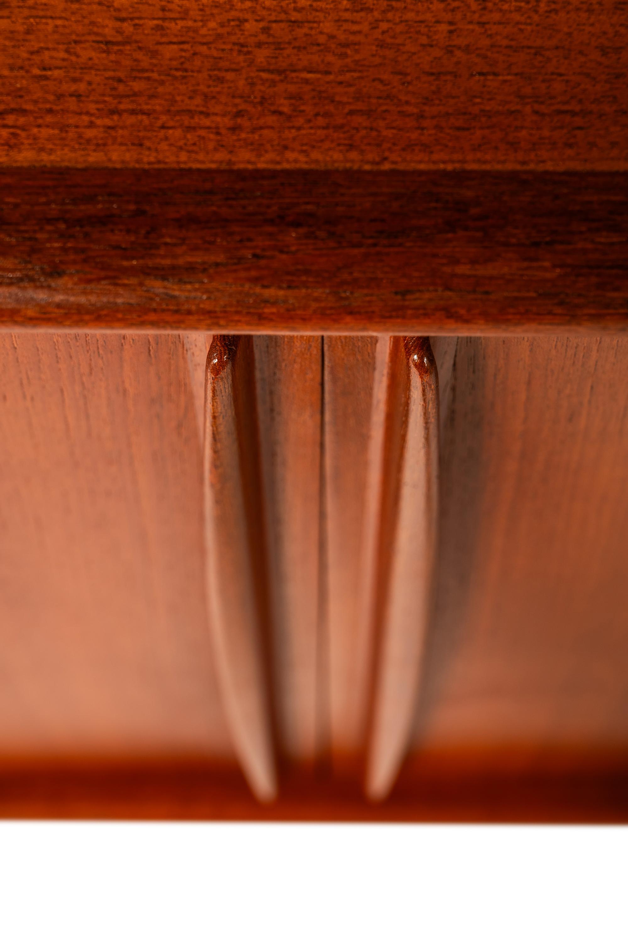 Expansive 8ft Credenza, Svend A. Madsen, Falster Møbelfabrik, Denmark, c. 1960s For Sale 9